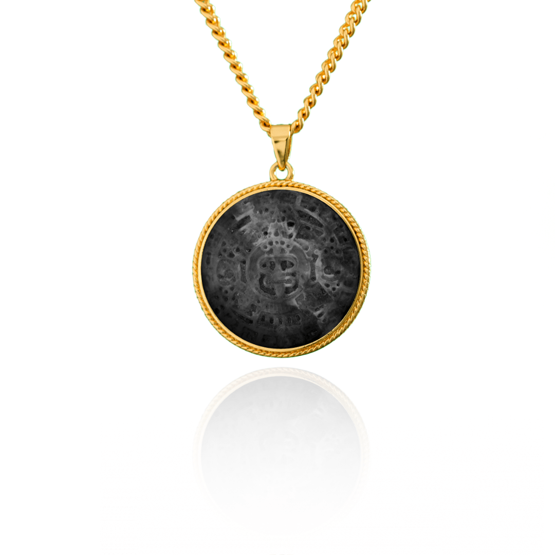 AZTEC SUN STONE (BLACK STONE)
